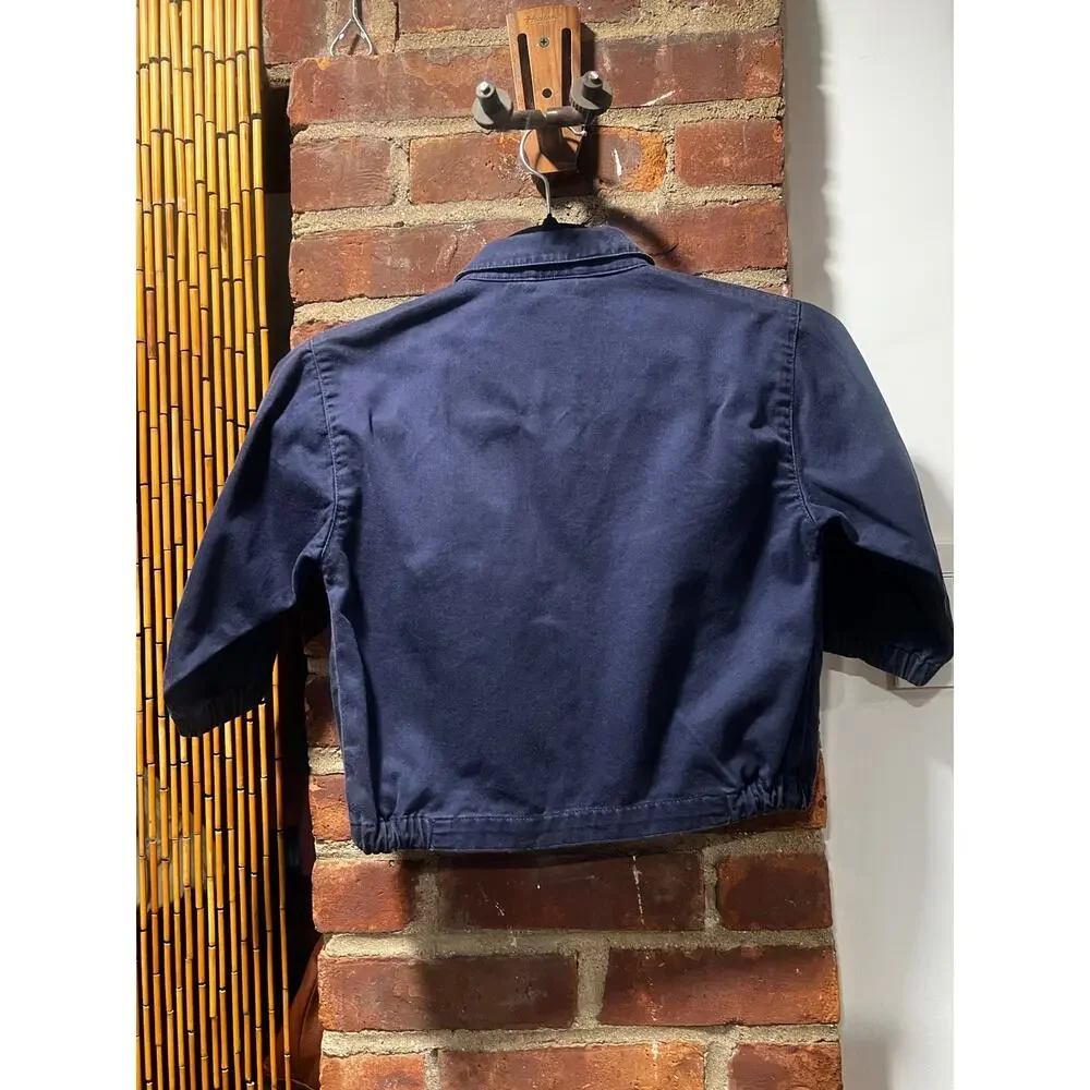 Vintage Polo Ralph Lauren Toddler Boys 2T Harrington Jacket Navy Blue Cotton